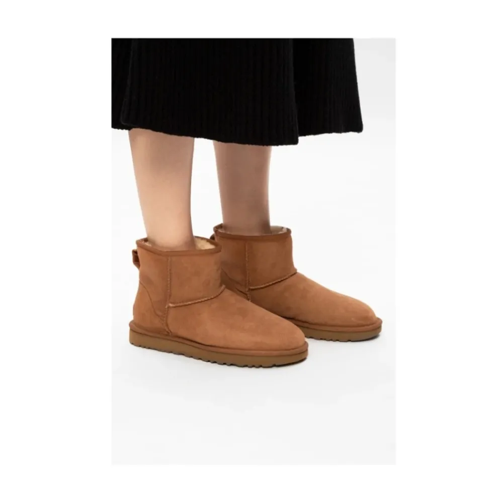 DAMES UGG Laarzen^Classic Mini II Laarzen Chestnut