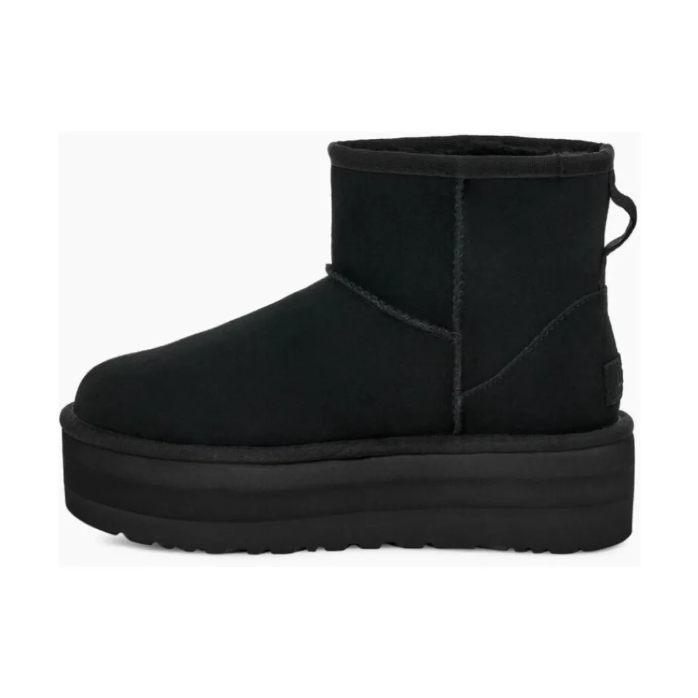 DAMES UGG Classic Mini Platform Laarzen Black