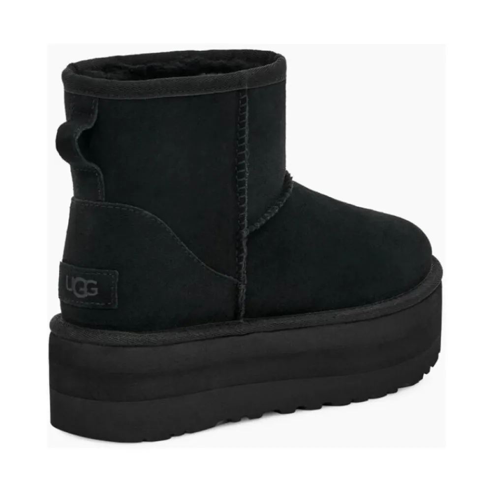 DAMES UGG Classic Mini Platform Laarzen Black