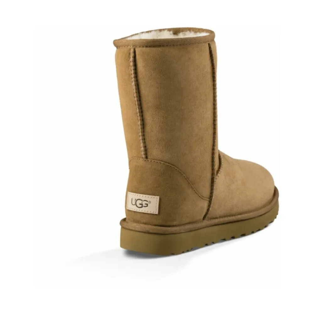 DAMES UGG Classic Short II Laarzen Chestnut