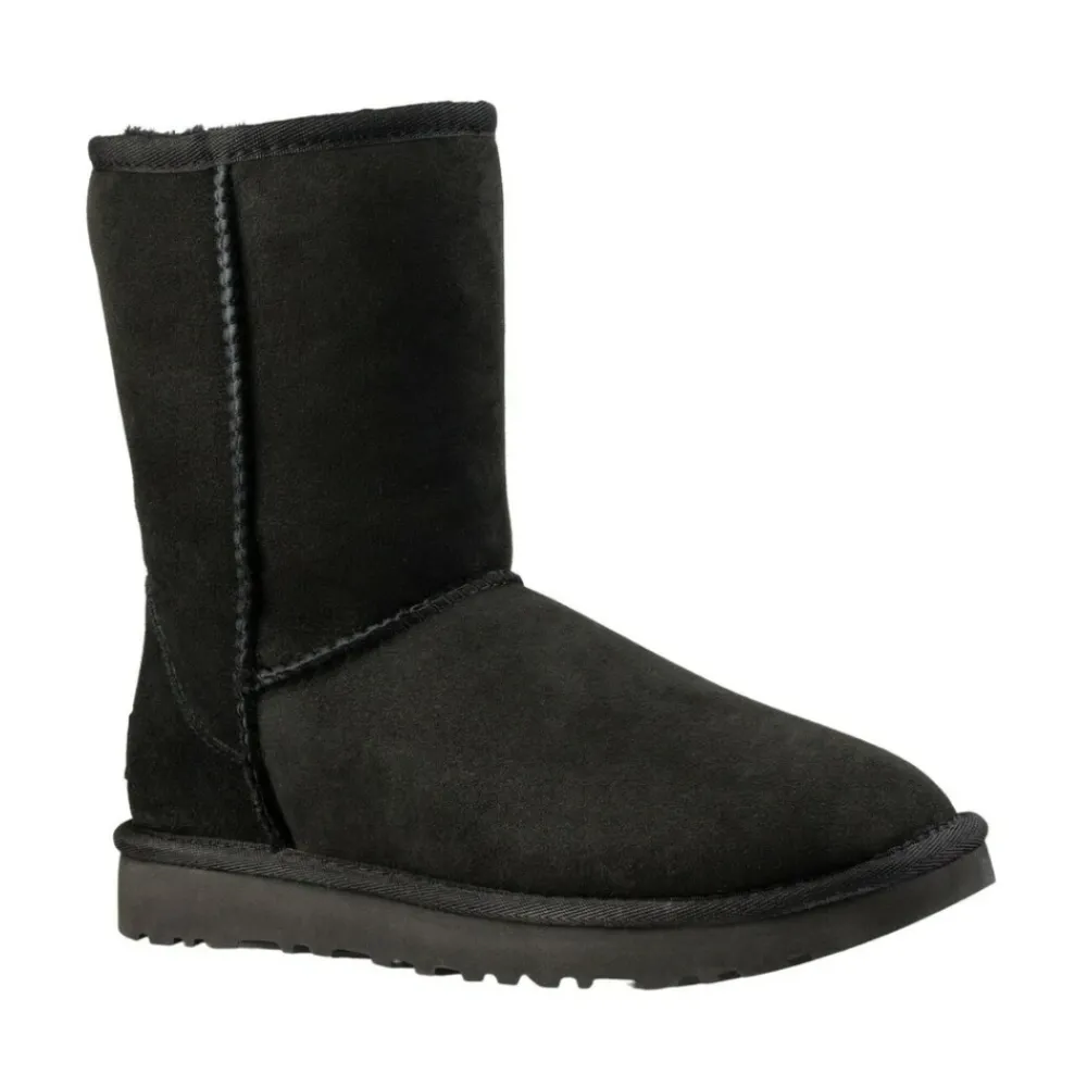 DAMES UGG Classic Short II Laarzen Black