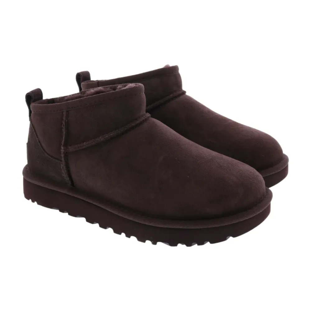 DAMES UGG Classic Ultra Mini Laarzen Burnt Cedar