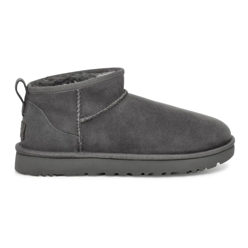 DAMES UGG Laarzen^Classic Ultra Mini Laarzen Grey