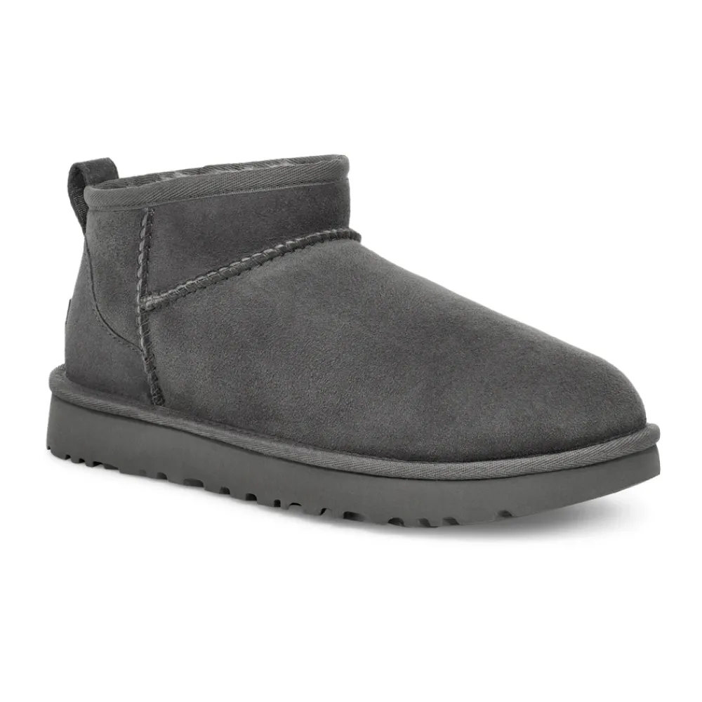 DAMES UGG Laarzen^Classic Ultra Mini Laarzen Grey