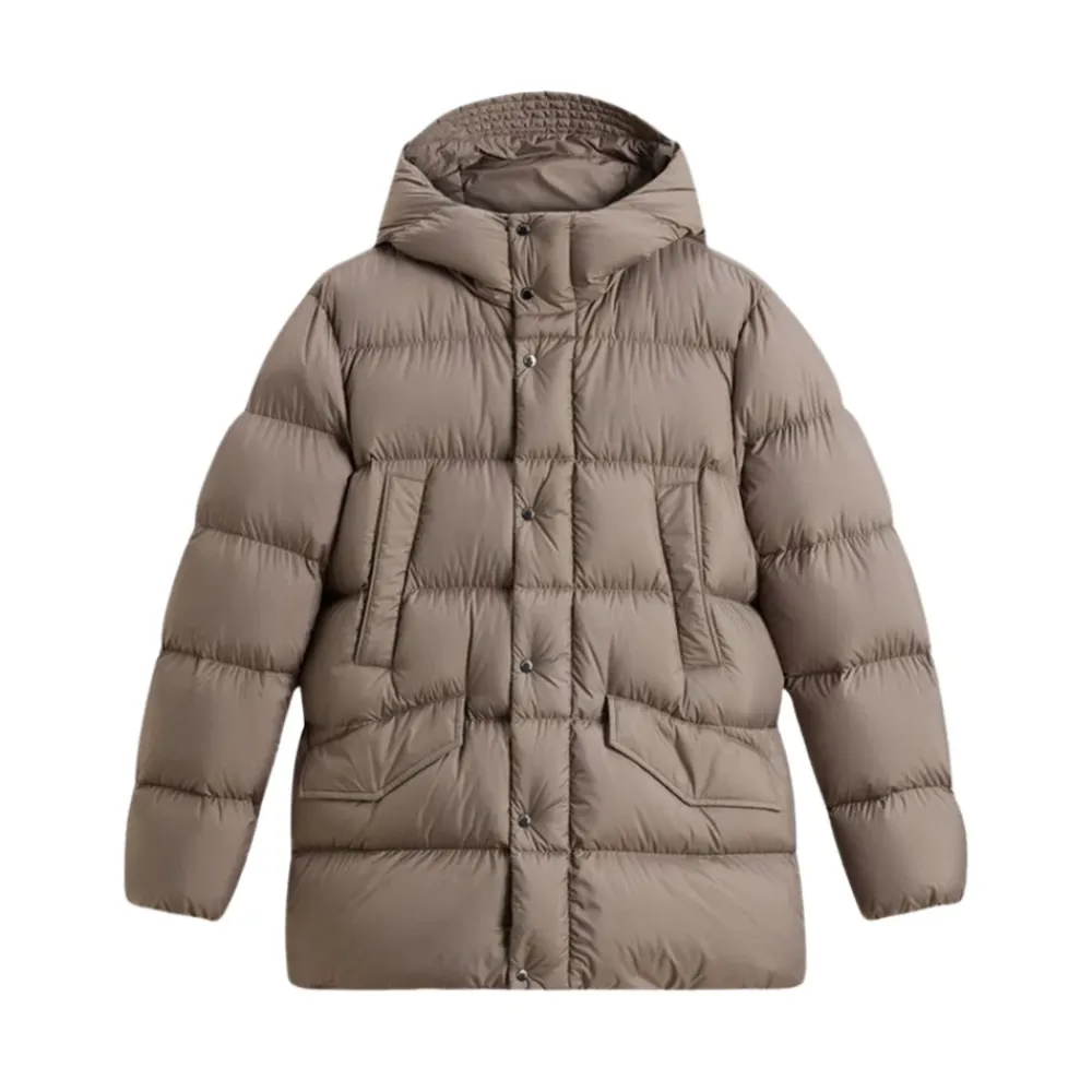 Heren Woolrich Jassen^Cloud Davis Parka voor heren