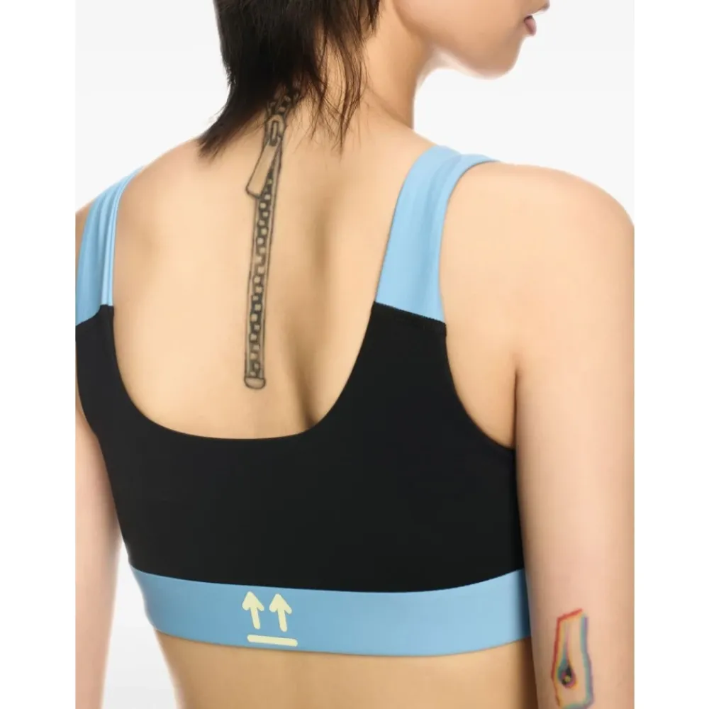 Off White Sport Bh'S & Ondergoed|Sportshirts^Color Block BH