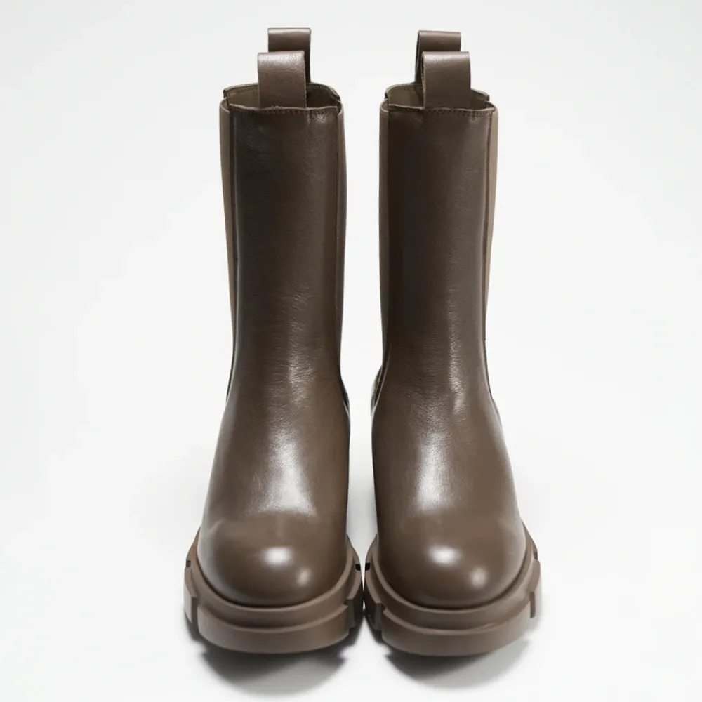 DAMES Copenhagen Studios Chelseaboots^Combat Boots met dikke zool