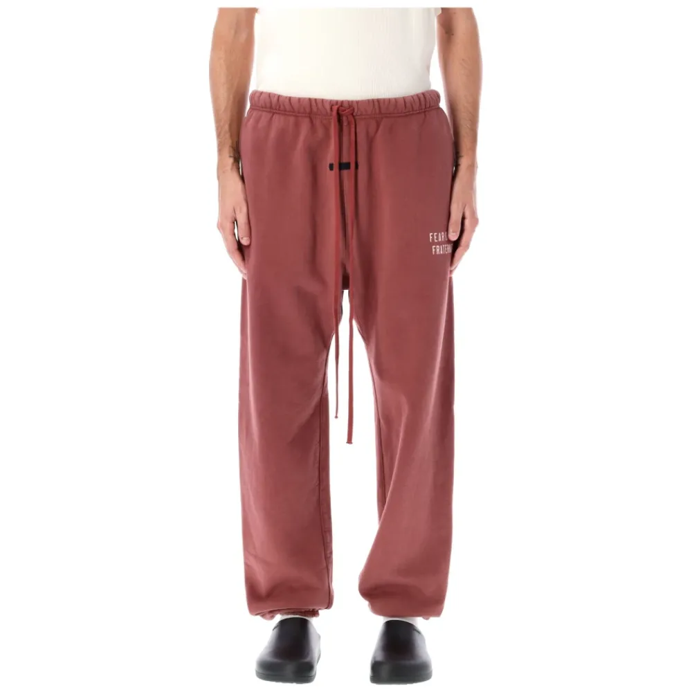 Heren Fear Of God Comfortabele Fleece Sweatpants