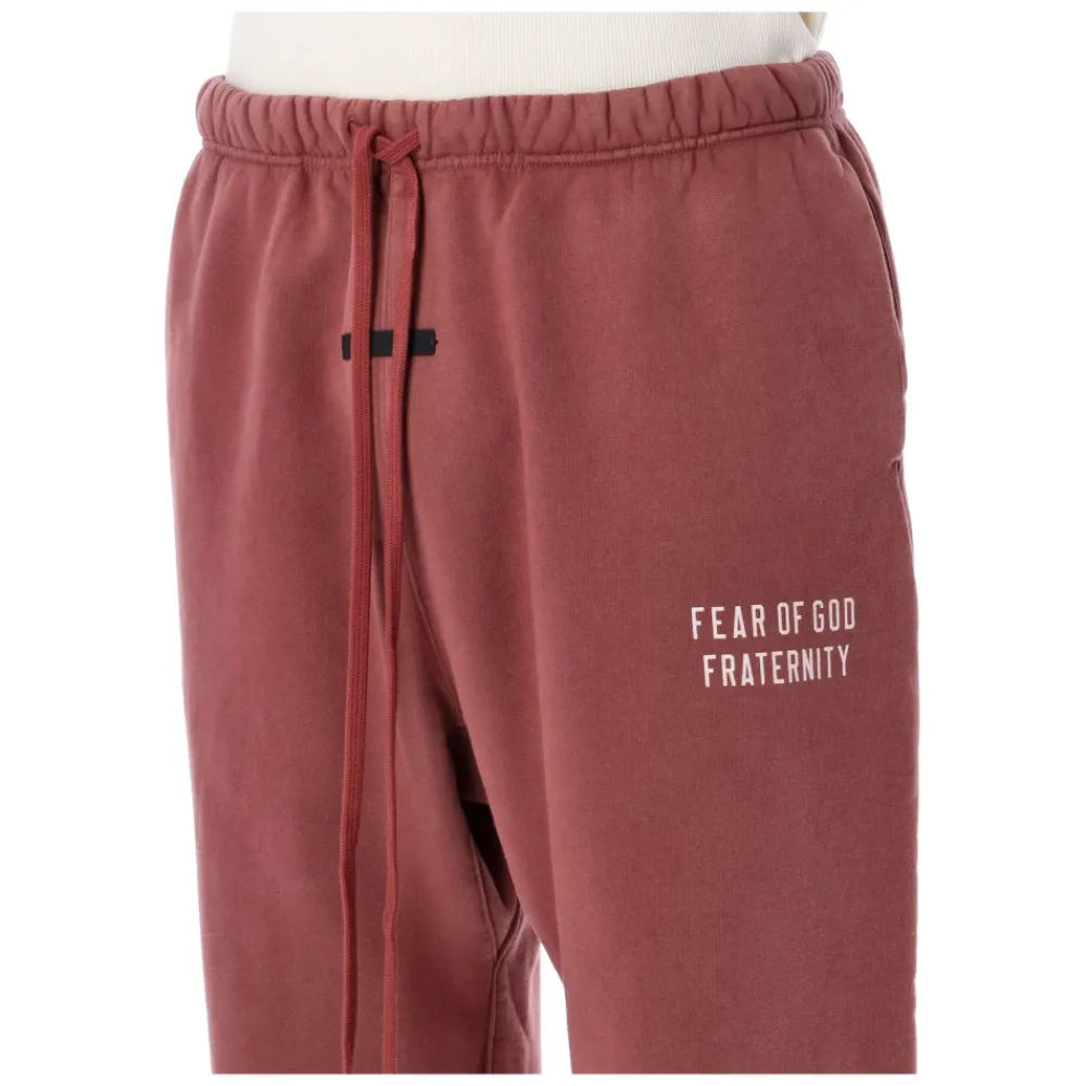 Heren Fear Of God Comfortabele Fleece Sweatpants