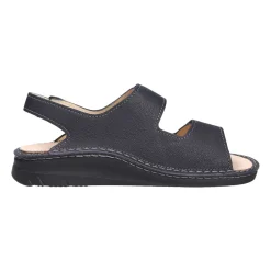 Heren Finn Comfort Comfortabele leren sandalen met zachte binnenzool