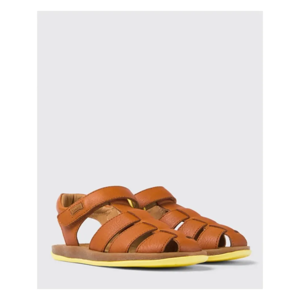 Camper Comfortabele leren sandalen
