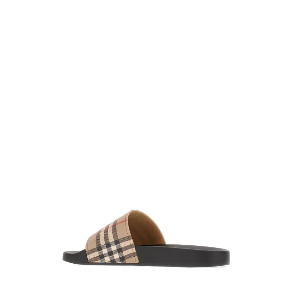 Heren Burberry Slippers^Comfortabele pantoffels voor dagelijks gebruik