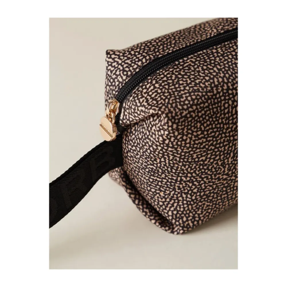 DAMES Borbonese Compacte Nylon Toilettas