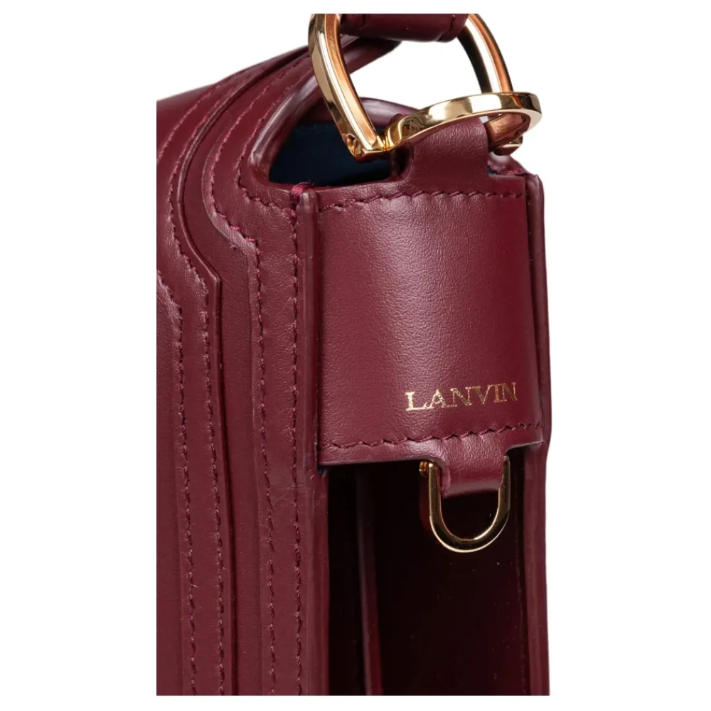 DAMES Lanvin Schoudertassen^Compagnon Asymmetrical Leather Bag
