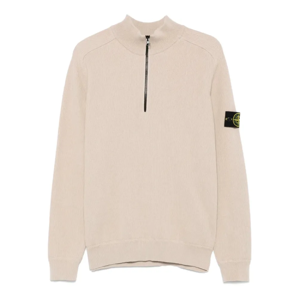 Heren Stone Island Compass-badge Sweater