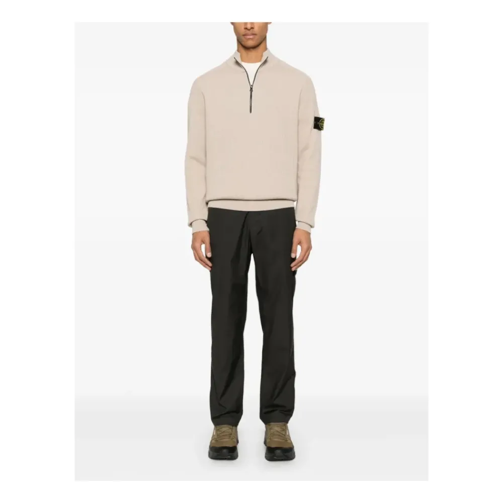 Heren Stone Island Compass-badge Sweater