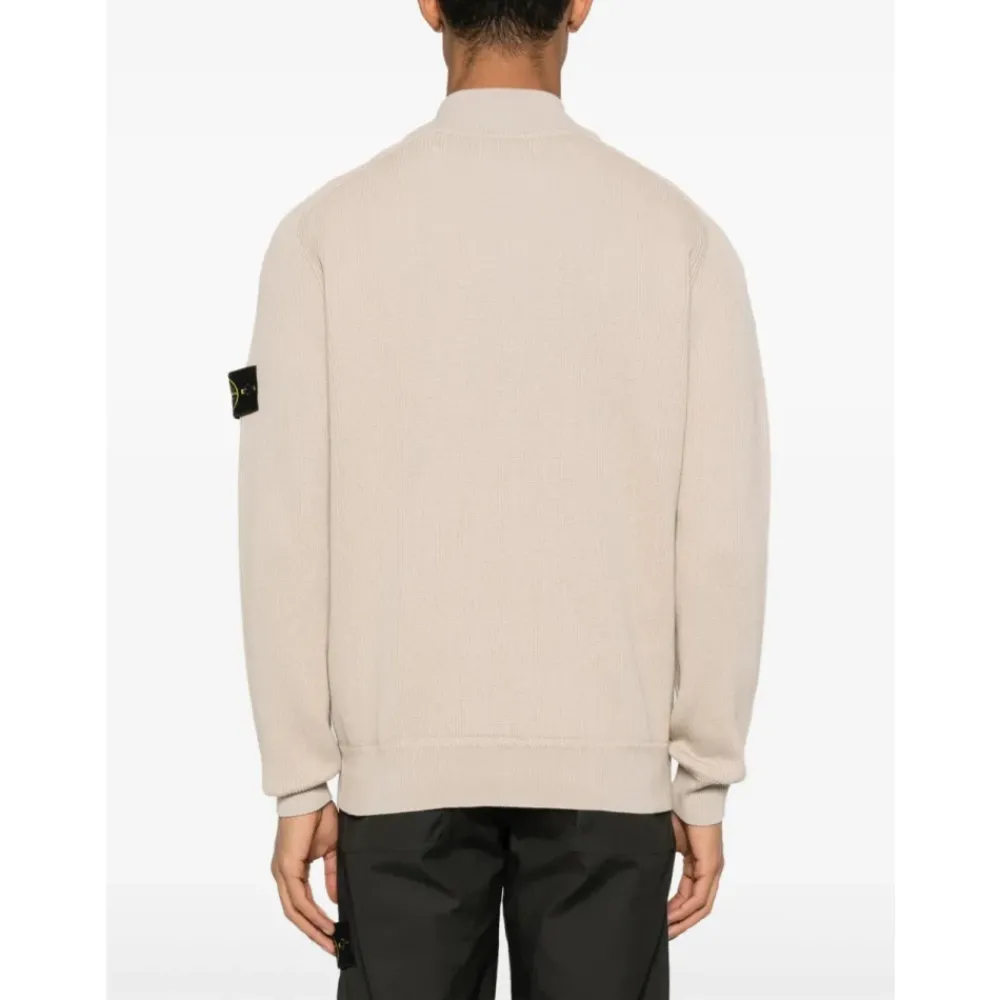 Heren Stone Island Compass-badge Sweater