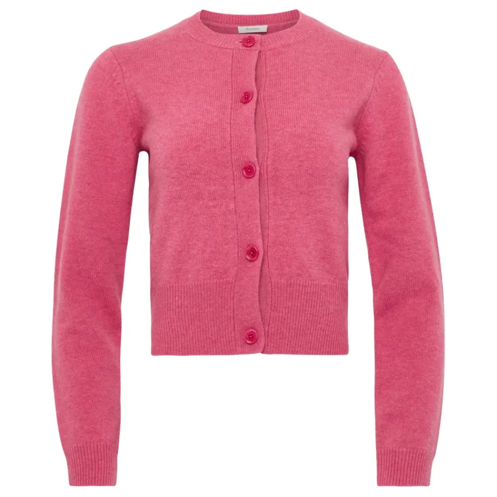 DAMES JW Anderson Contrast Embroidery Cardigan