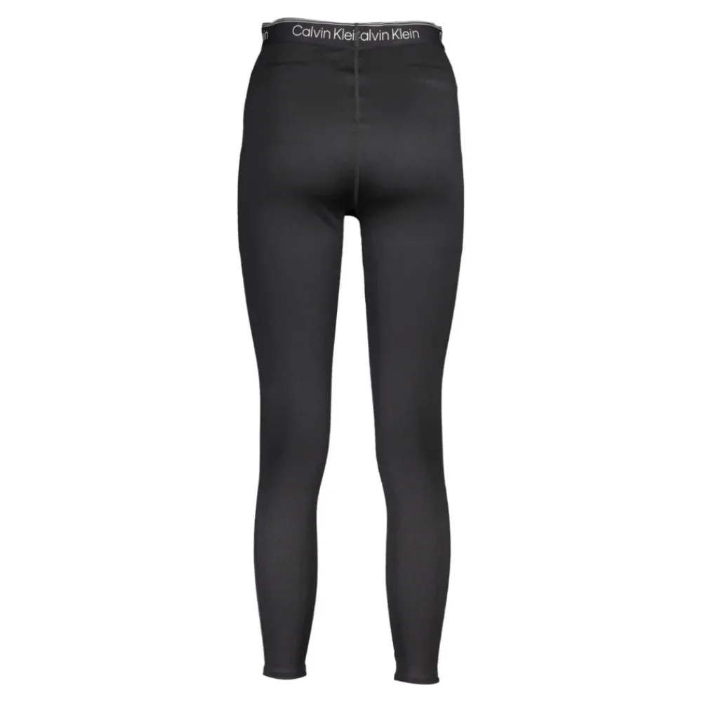 Calvin Klein Contrasterende Leggings met Logo Print