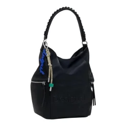 DAMES Desigual Convertible Handtas Rugzak met Ritssluiting en Meerdere Vakken