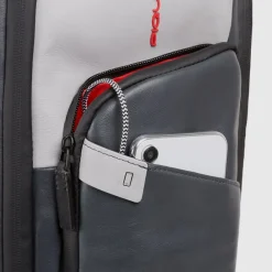 Heren Piquadro Convertible to backpack cabin suitcase