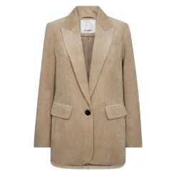 DAMES Co'Couture Jassen^Cord Blazer Sand