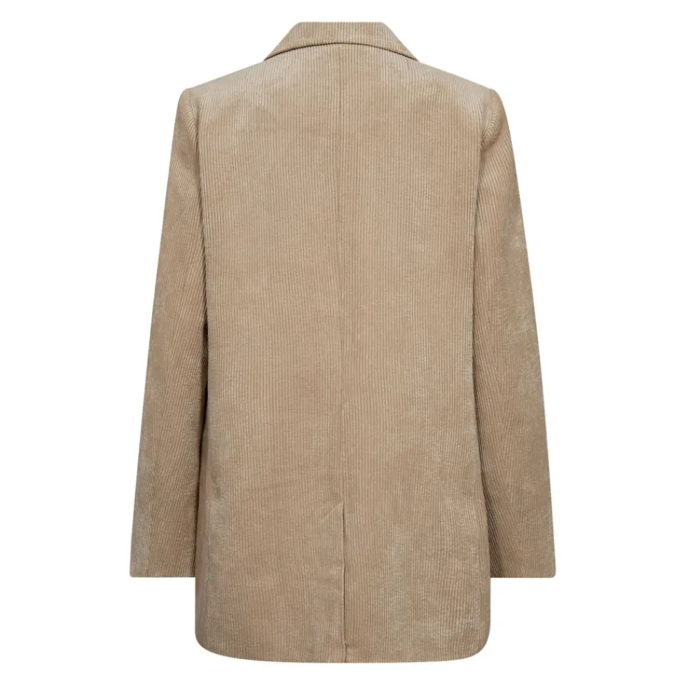 DAMES Co'Couture Jassen^Cord Blazer Sand