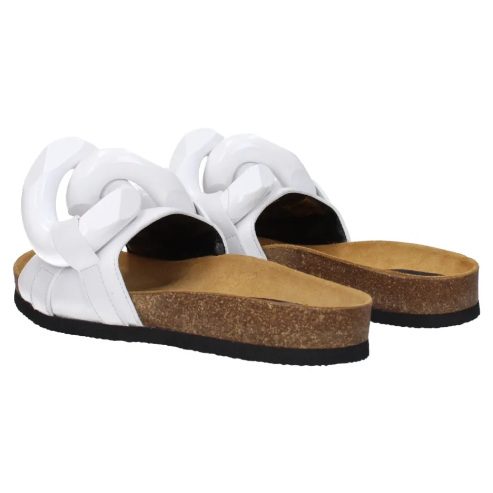 DAMES JW Anderson Corner Leather Slides