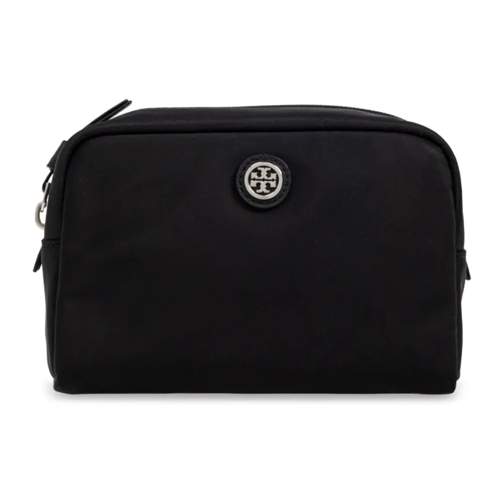 DAMES Tory Burch Toilettassen^Cosmetische Tas met Logo-Applicatie