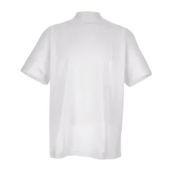 Heren WOOYOUNGMI Cotton Back Logo T-Shirt