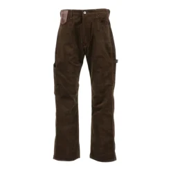 Heren Junya Watanabe Cotton Corduroy Leather Trousers