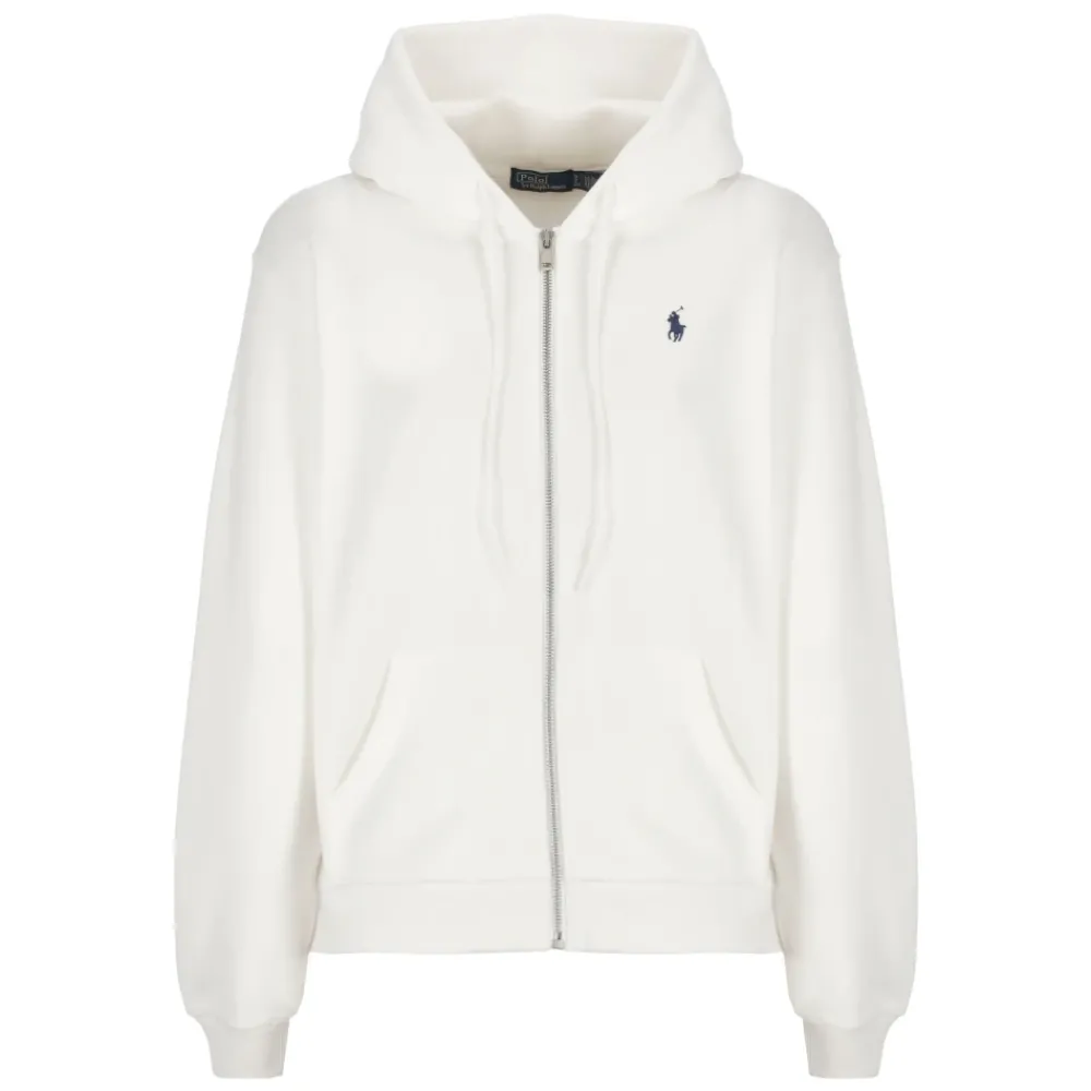 DAMES Ralph Lauren Cotton Hoodie met Pony Logo