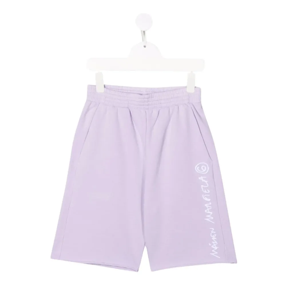 MM6 Maison Margiela Cotton Logo Shorts