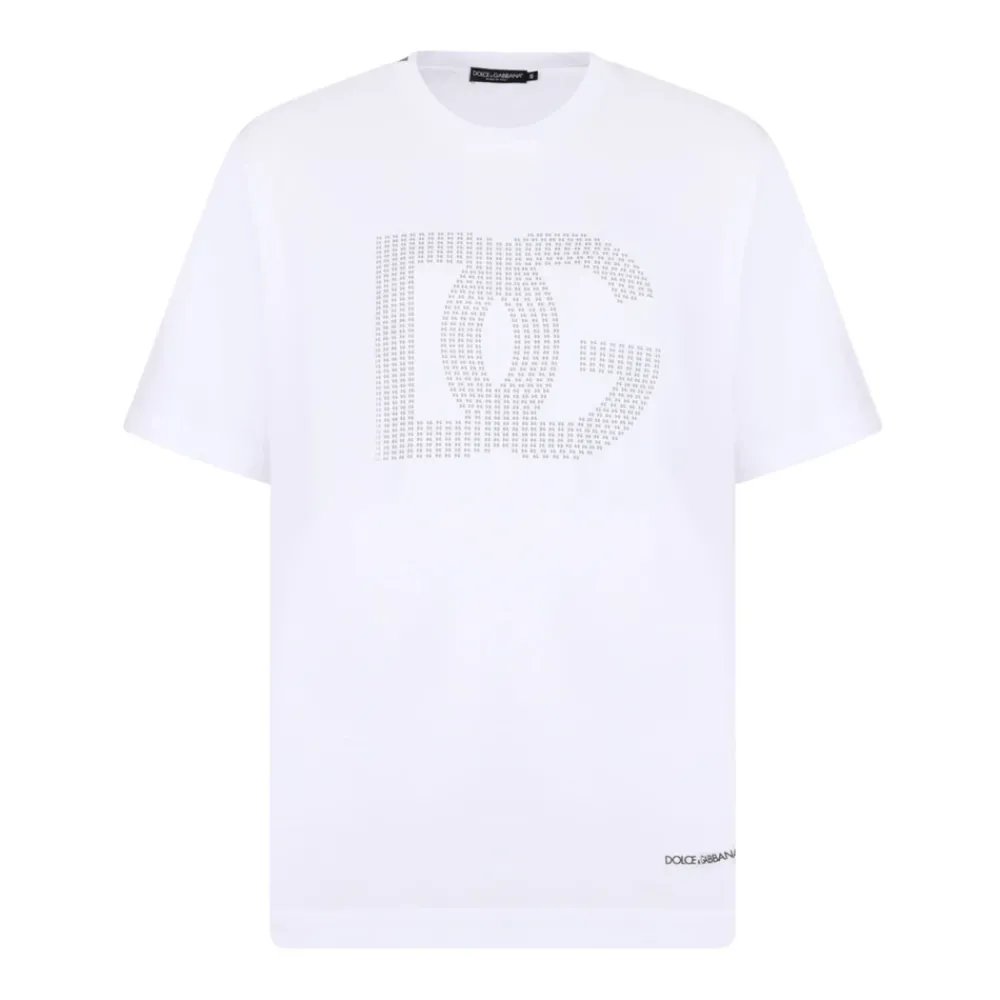 Heren Dolce & Gabbana Cotton T-shirt met logo