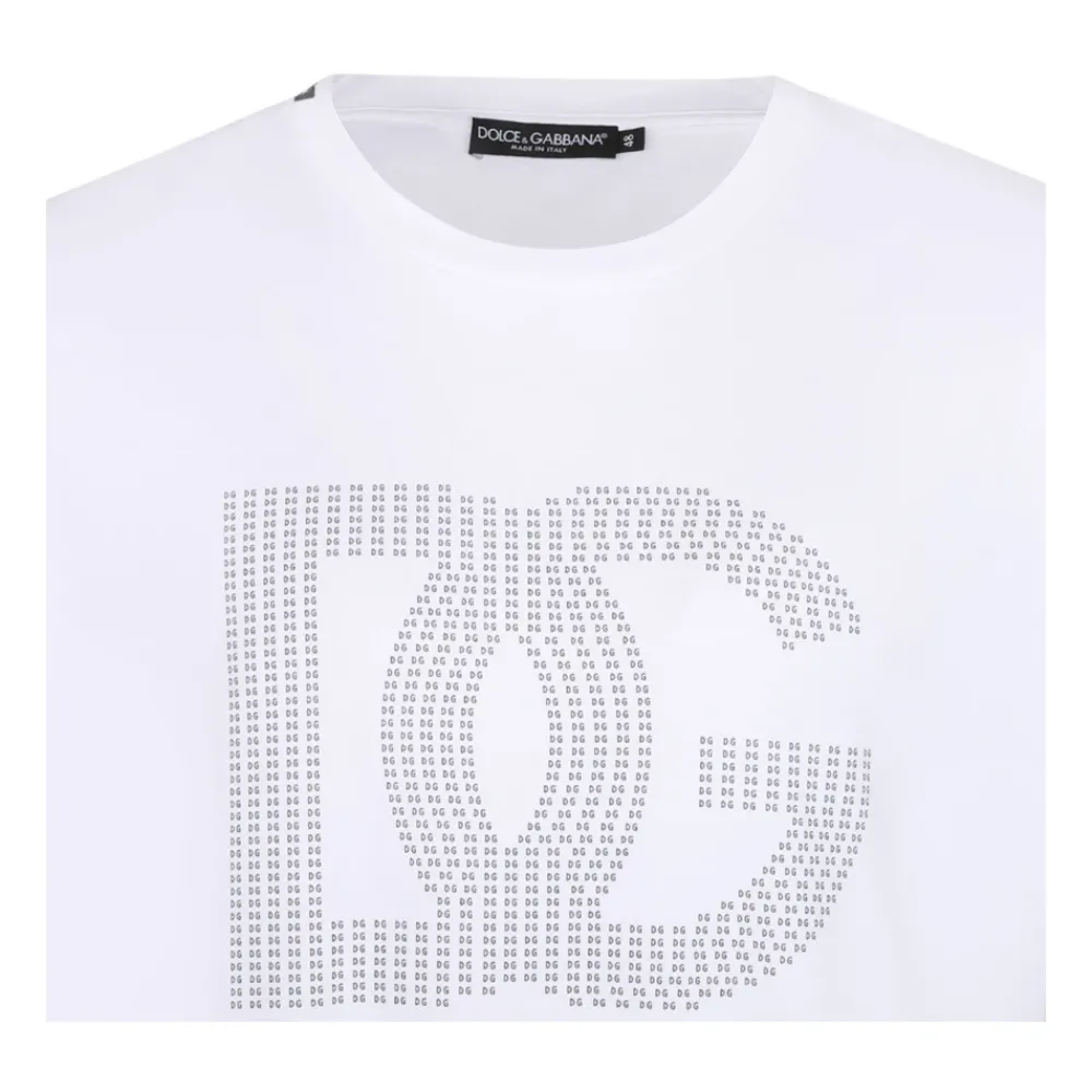 Heren Dolce & Gabbana Cotton T-shirt met logo
