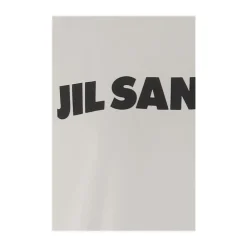 DAMES Jil Sander Cotton T-Shirt met Logo
