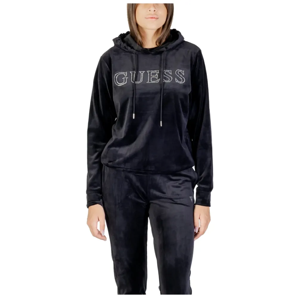 DAMES Guess Hoodies & Sweatvesten^Couture Hoodie Sweatshirt