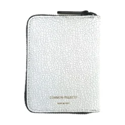 DAMES Common Projects Cracked Leather White Coin Case