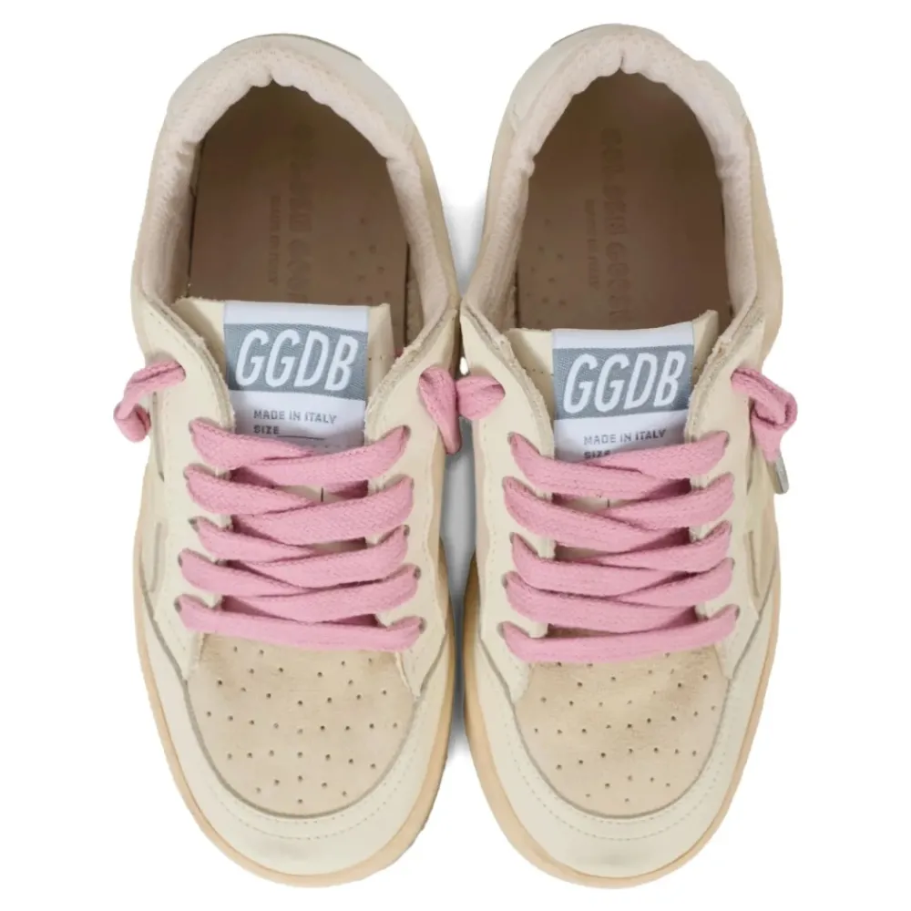 Golden Goose Sneakers^Cream Latte Ballstar Sneakers