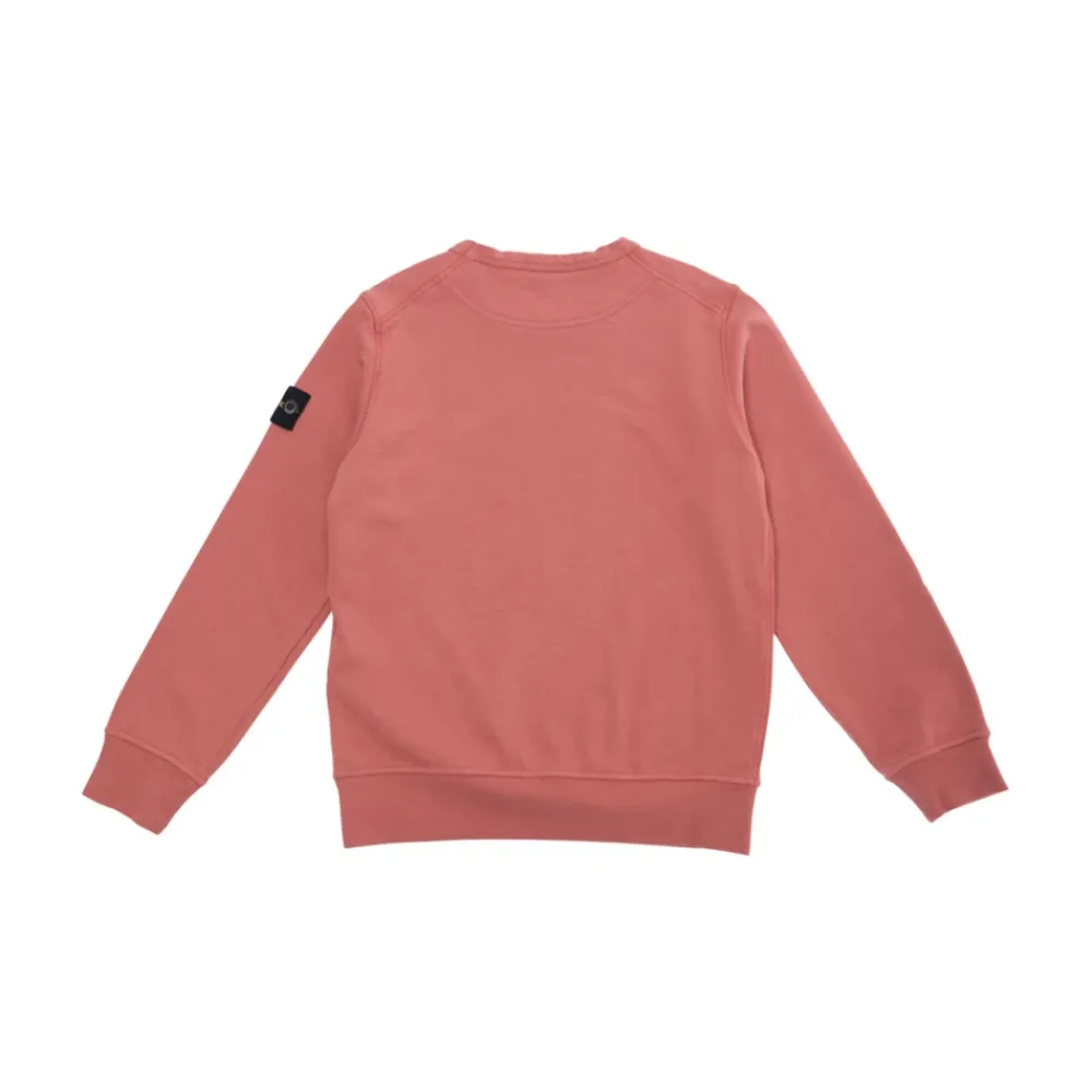 Stone Island Bovenkleding^Crewneck Sweatshirt met Compass Logo