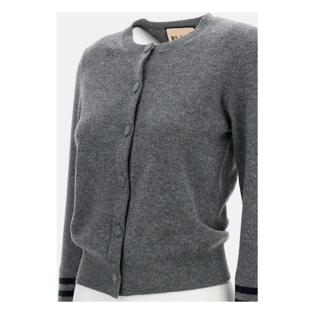 DAMES PLAN C Crewneck wollen vest