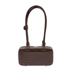 DAMES Self Portrait Croc Leather Mini Schoudertas