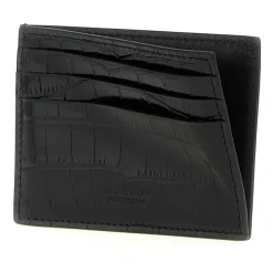 Heren Tom Ford Portefeuilles^Crocodile Leather Card Holder