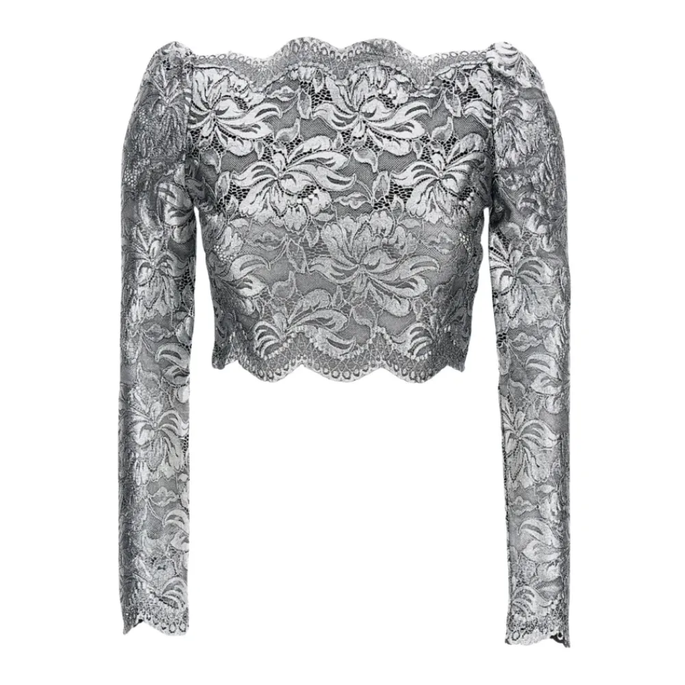 DAMES Rabanne Blouses^Cropped Top van Kant