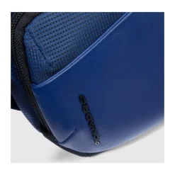 DAMES Piquadro Crossbody-tasje van stof en bio-based materiaal met RFID-bescherming