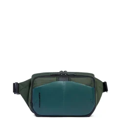 DAMES Piquadro Heuptassen^Crossover stoffen en bio-based materiaal zakje met RFID-bescherming