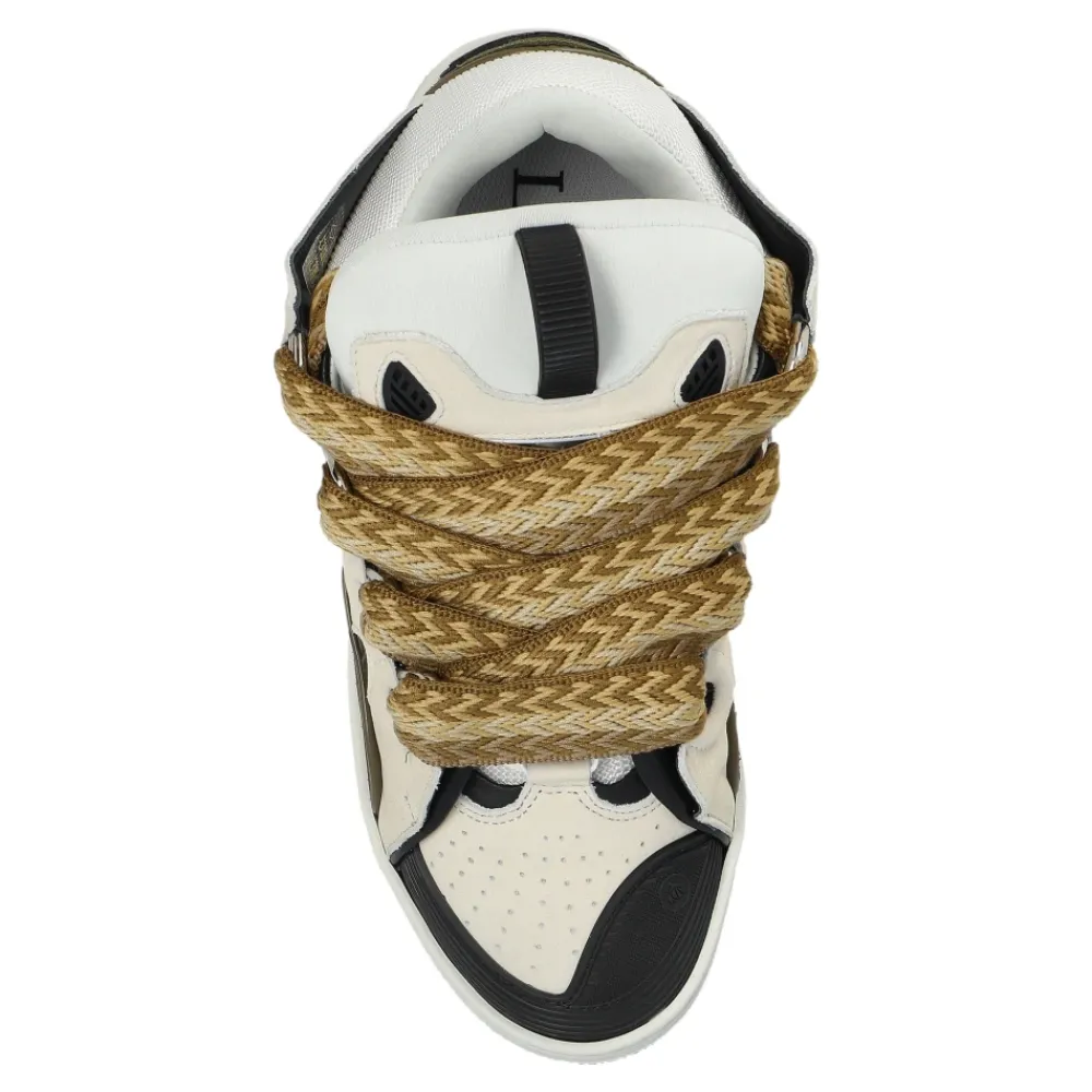 DAMES Lanvin Curb Leather Sneakers