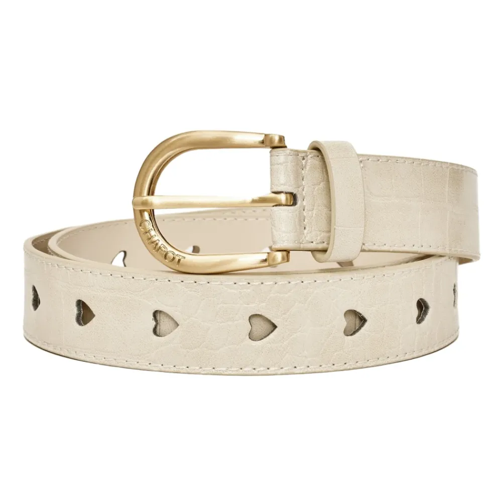 DAMES FABIENNE CHAPOT Riemen^Cut It Out Heart Belt
