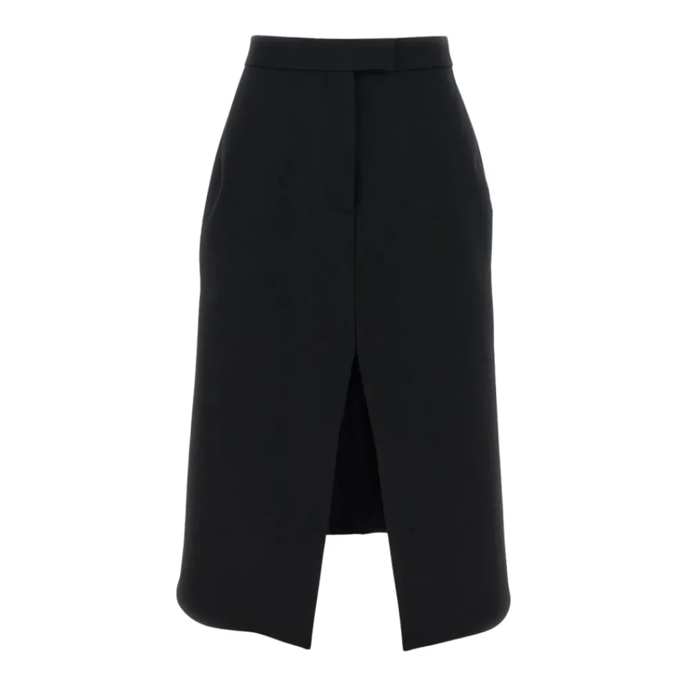 DAMES Alexander McQueen Rokken^Cutaway Kokerrok