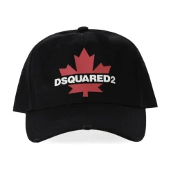 Heren Dsquared2 Petten^D2 Leaf Baseball Cap